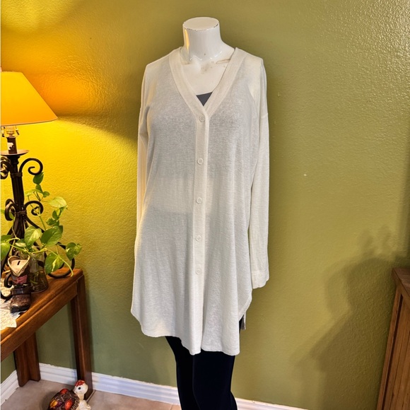 Fifteen Twenty Cream Knit Top - Picture 3 of 15